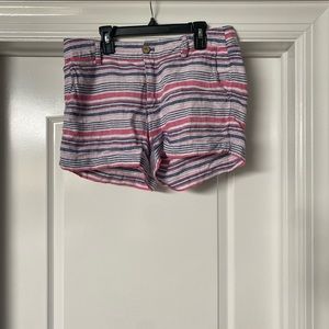 Linen Shorts - British Khaki - size 6 women